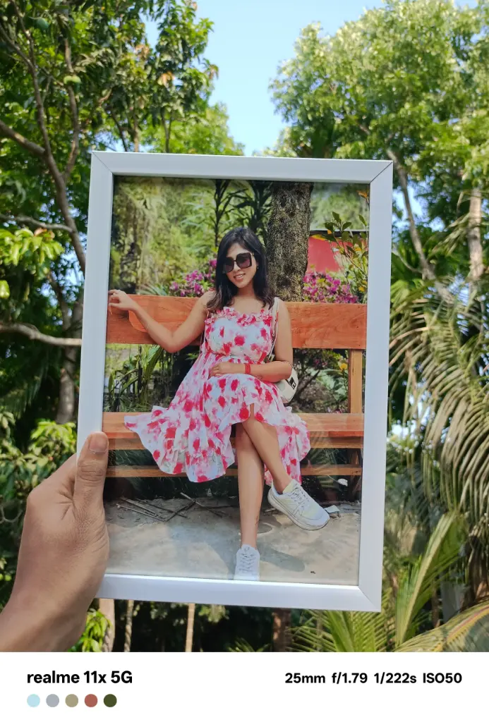 8*12 single white frame customers photo frame