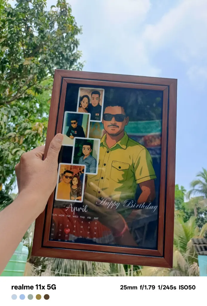 Jubilee art photo frame
