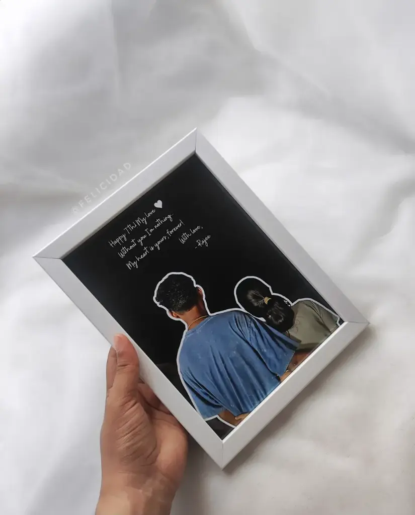 6*8 inch customise photo frame