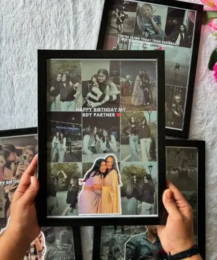 Friendship theme photo rame