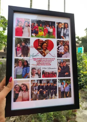 Friendship theme customise photo frame