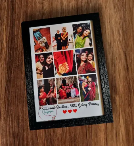 Friendship theme photo frame