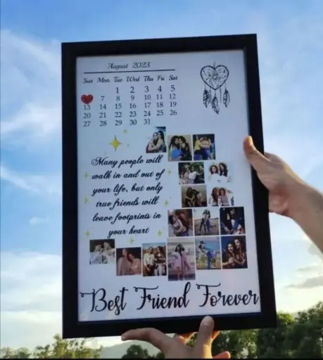 White background frame