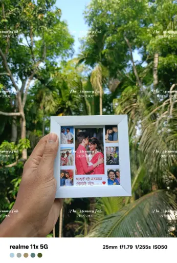 Cute couple theme frame
