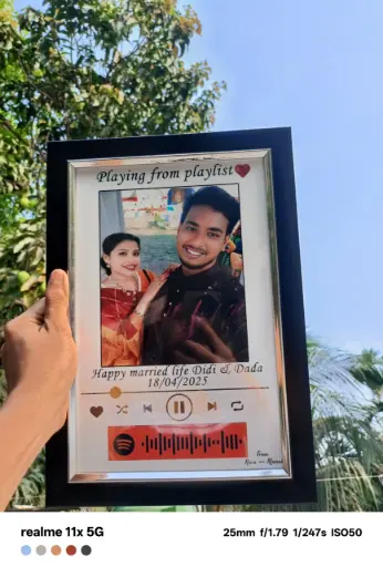 Music plaque Photo Frame
