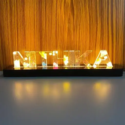 Customise resin Name
