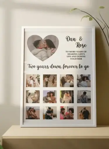 Love theme basis customise photo frame