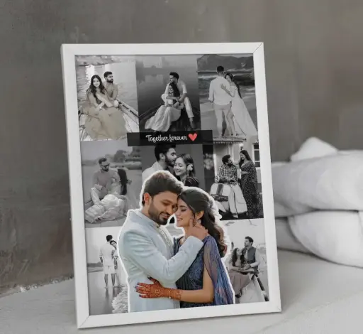 Couple theme customise photo frame