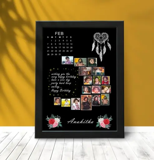 black frame 8*12 frame