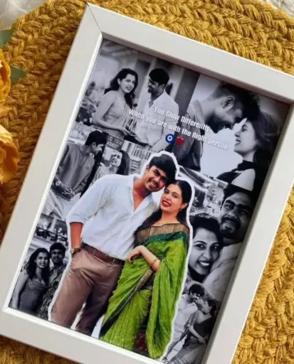 Cute customise photo frame